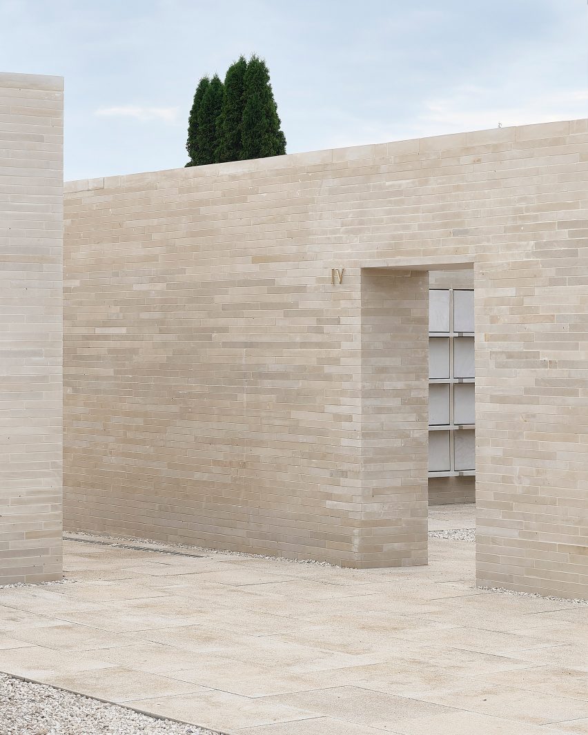 Columbarium complex in Poland by BDR Architekci