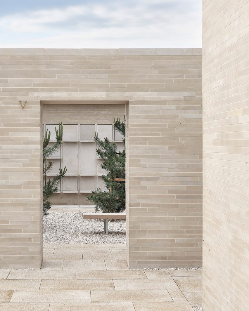 Columbarium complex in Poland by BDR Architekci