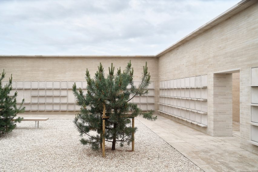 Columbarium complex in Poland by BDR Architekci