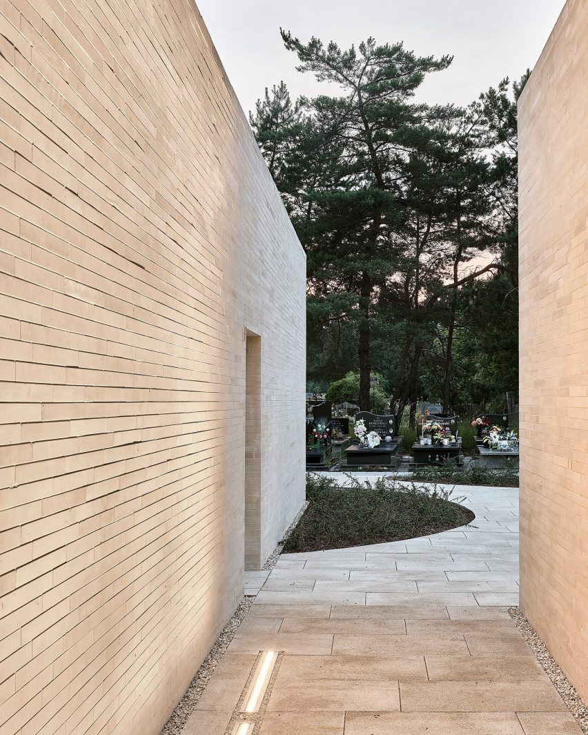 Columbarium complex in Poland by BDR Architekci