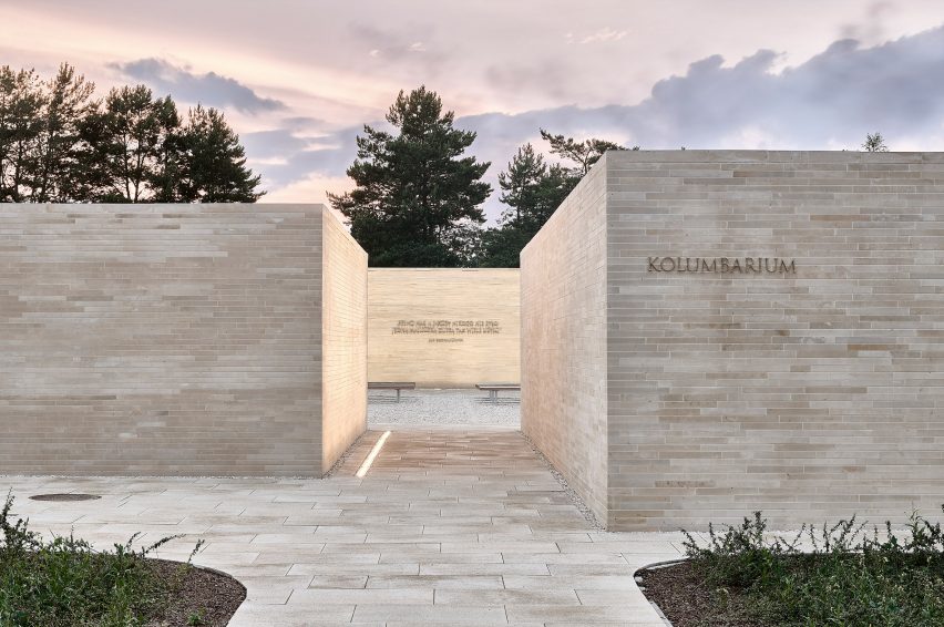 Columbarium complex in Poland by BDR Architekci