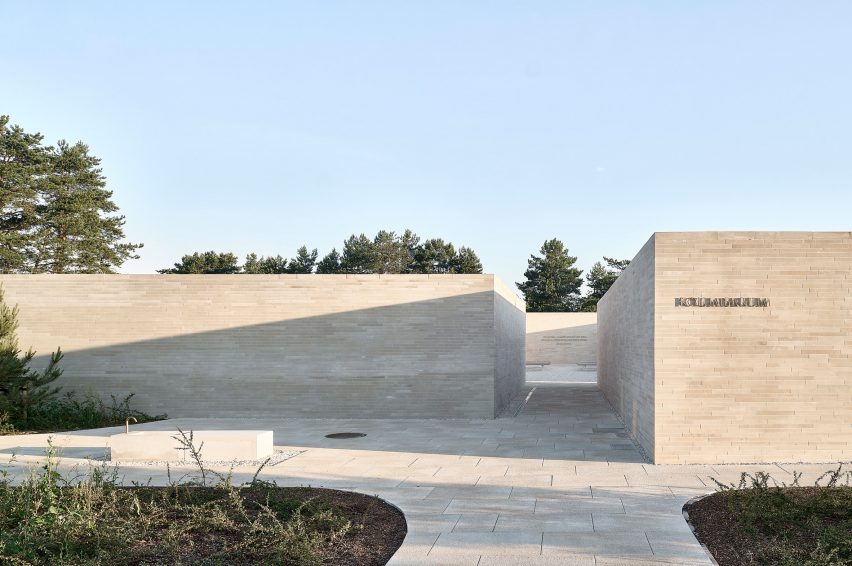 Columbarium complex in Poland by BDR Architekci