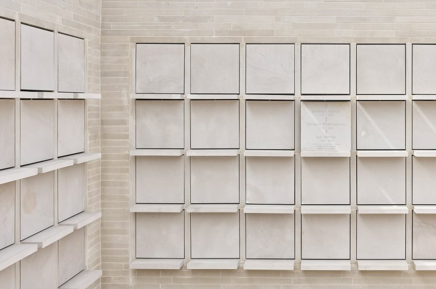 Columbarium complex in Poland by BDR Architekci