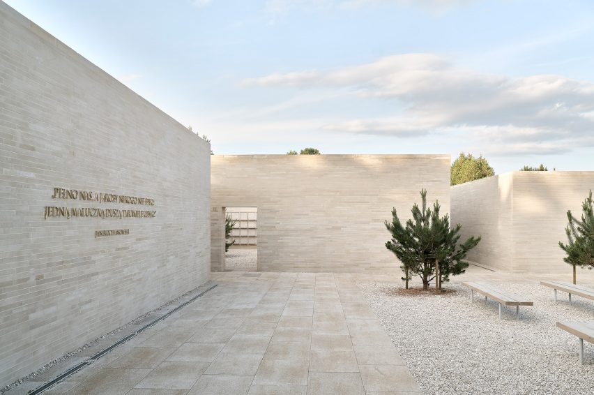 Columbarium complex in Poland by BDR Architekci