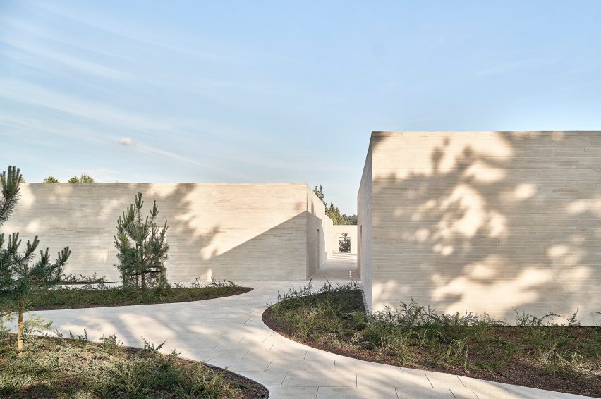 Columbarium complex in Poland by BDR Architekci