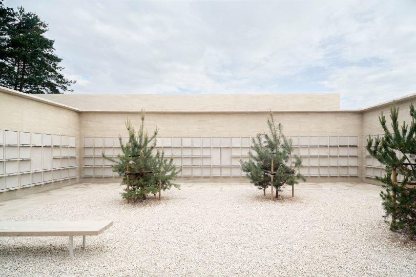 Columbarium complex in Poland by BDR Architekci