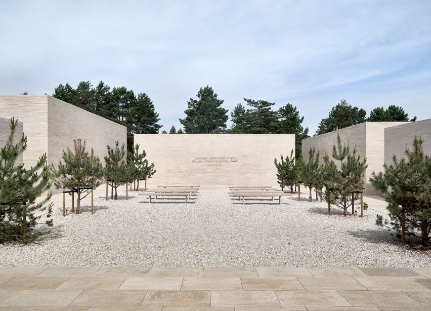 Columbarium complex in Poland by BDR Architekci