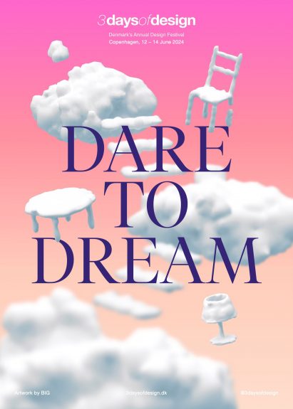 Dare to Dream branding by BIG for 3 Days of Design 2024