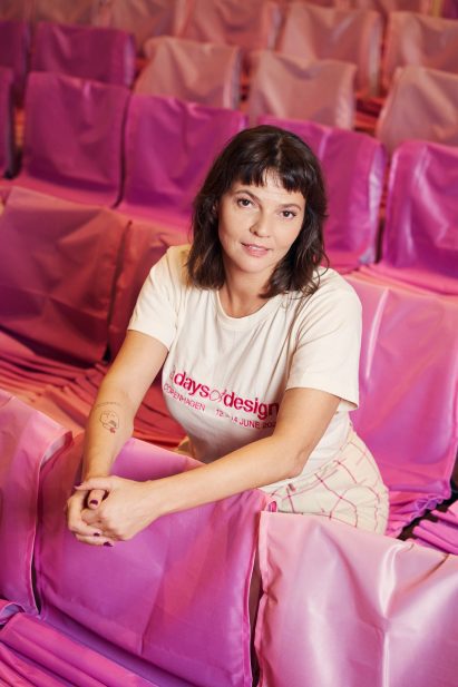 Portrait of 3 days of design CEO Signe Terenziani