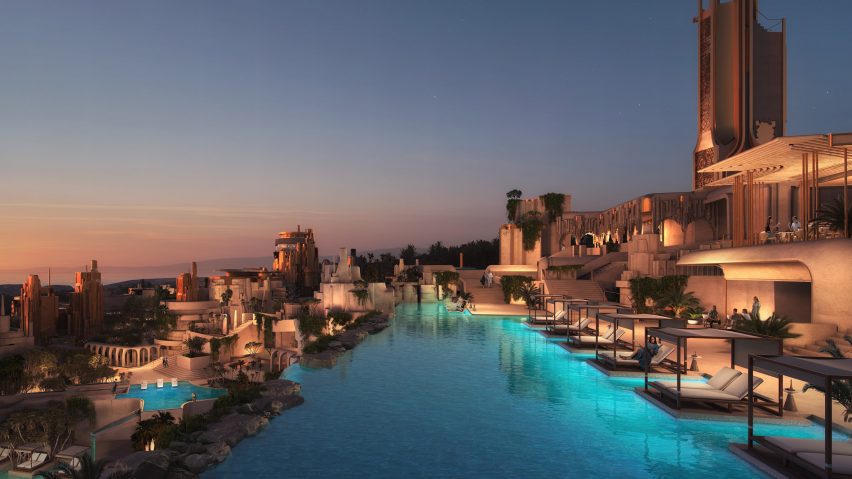 Elanan spa and hotel at Neom by Mark Foster Gage