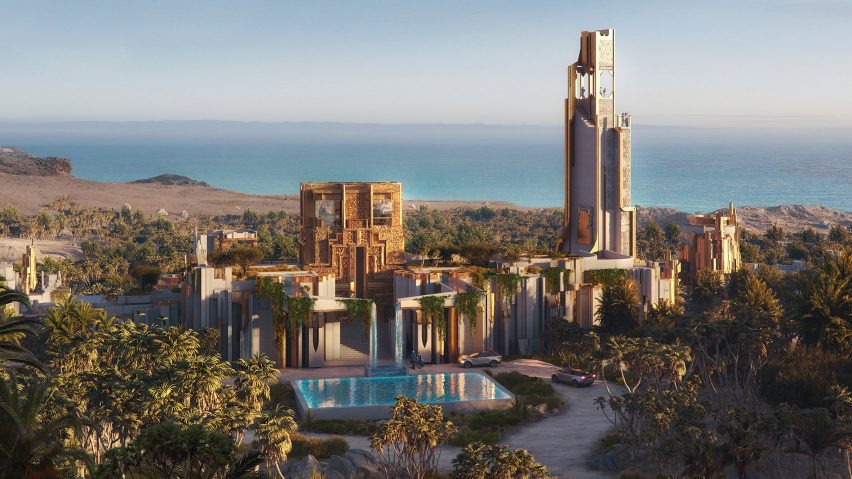 Elanan spa and hotel at Neom by Mark Foster Gage