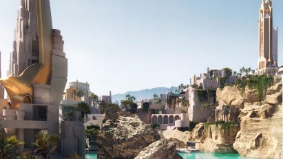 Elanan spa and hotel at Neom by Mark Foster Gage