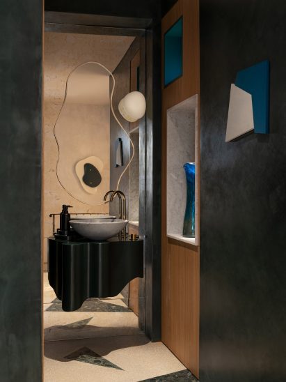 Bathroom of Persona restaurant