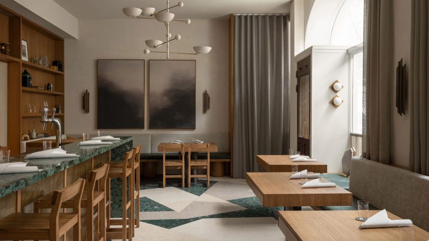 Dining room at Persona