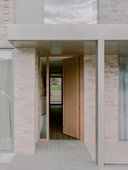 Facade of Kingston Villa in London