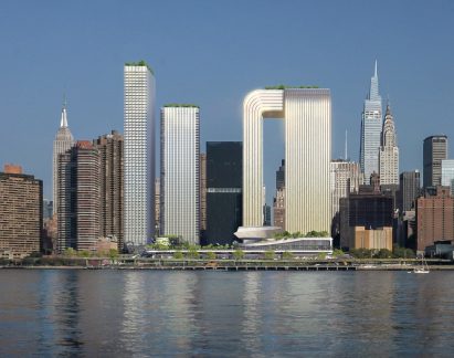 A rendering of a new development in Manhattan