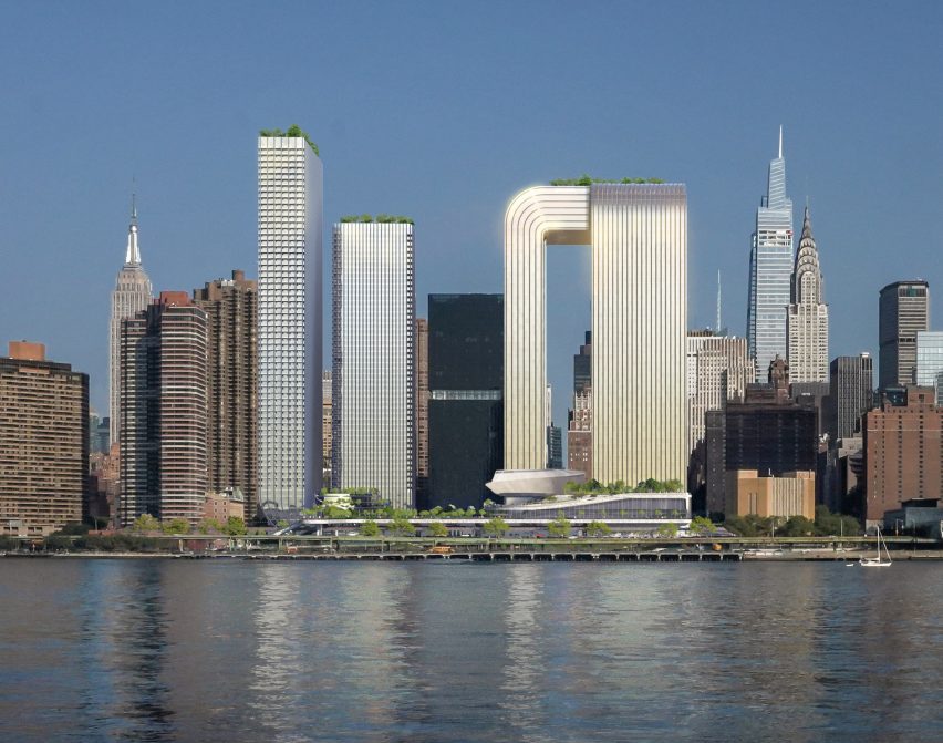 A rendering of a new development in Manhattan