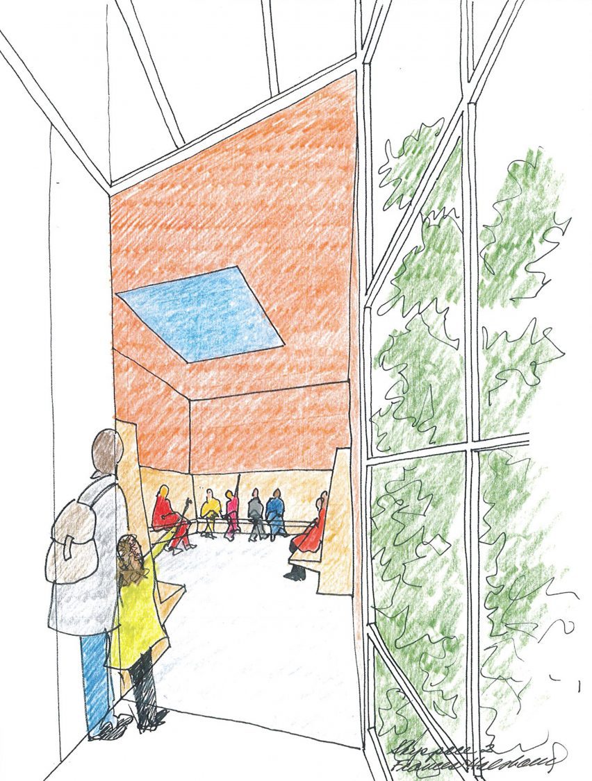Skyspace James Turrell drawing