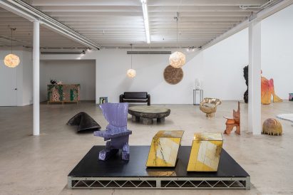 An exhibition of furniture