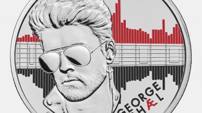 George Michael coin by The Royal Mint