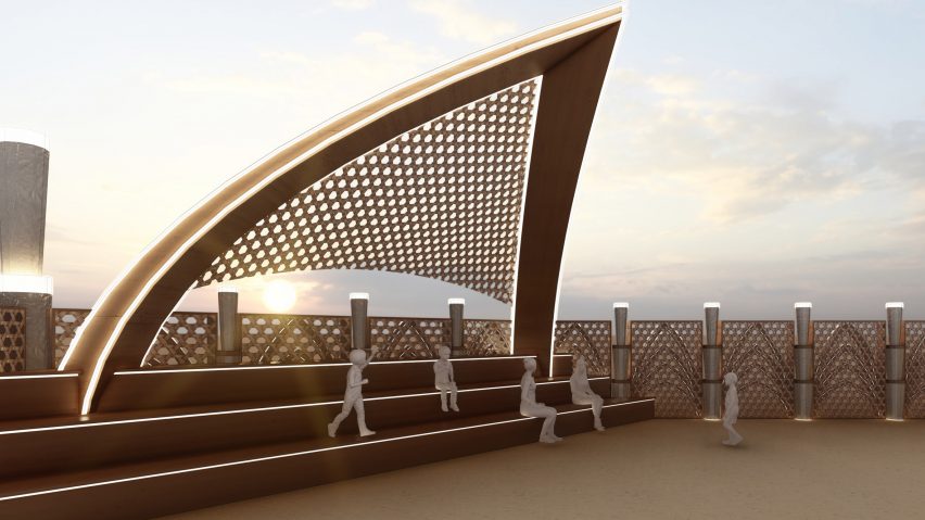 Burning Man temple 2024 renderings