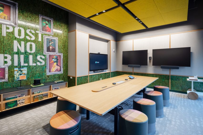 A meeting room