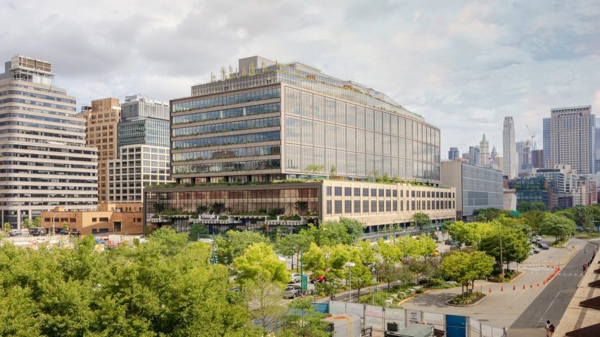 Google headquarters in New York