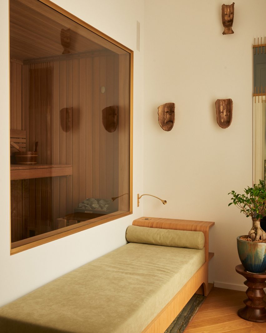 Home sauna in Paris