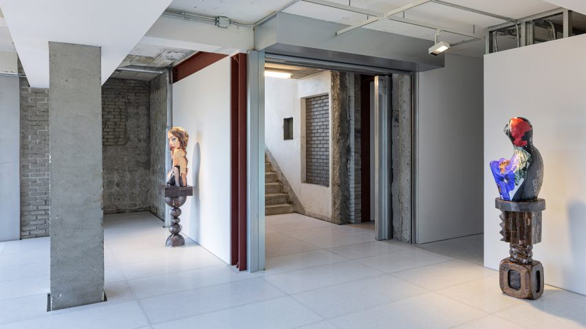 Interior of the Arario Gallery in Seoul by Schemata Architects