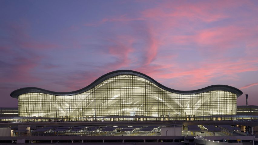 Terminal A at Zayed International Airport by KPF