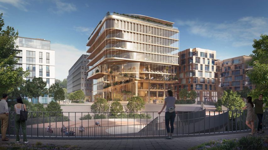 The Kyklos building by UNStudio and HYP Architects