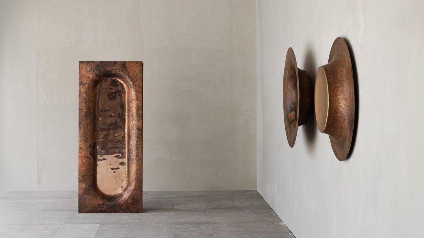 Floor Mirror and Wall Mirror by Manu Bañó