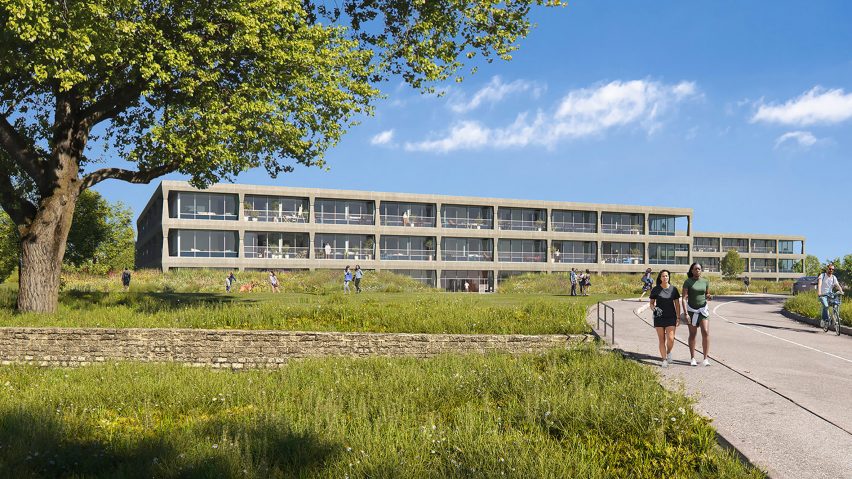 Housing at the Heinz headquarters in London by Studio Egret West