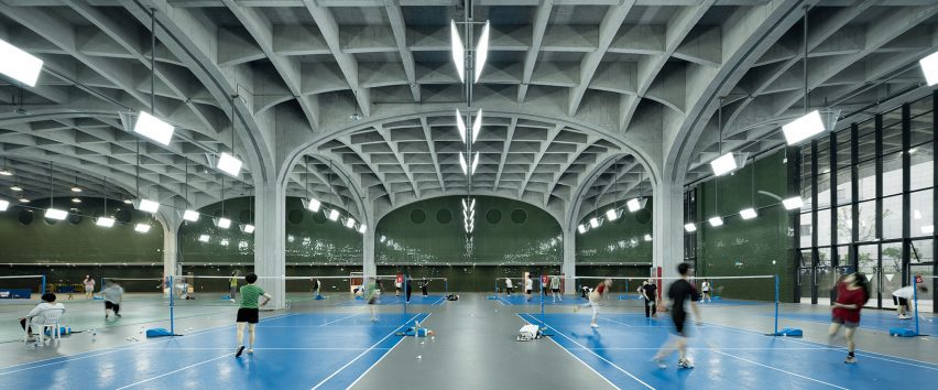 Hexi Sports Field by The Architectural Design and Research Institute of Zhejiang University (UAD)