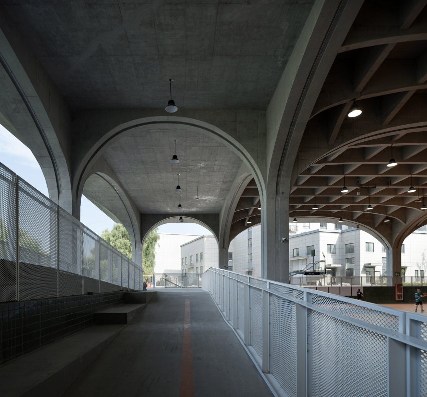 Hexi Sports Field by The Architectural Design and Research Institute of Zhejiang University (UAD)