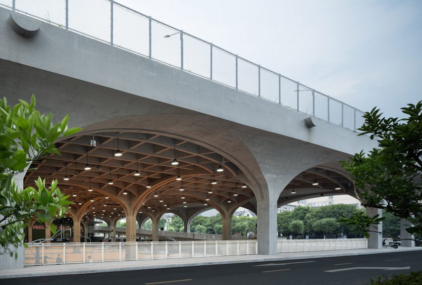 Hexi Sports Field by The Architectural Design and Research Institute of Zhejiang University (UAD)