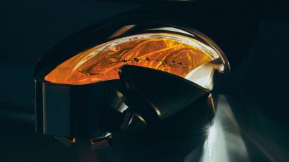 The Horizon, a sculptural whisky vessel designed by Bentley and The Macallan