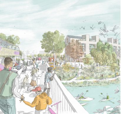 Sustainable development in Lewes by Human Nature