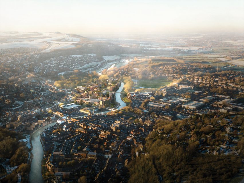 Sustainable neighbourhood in Lewes by Human Nature