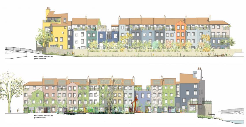 Elevation of the Phoenix development by Human Nature
