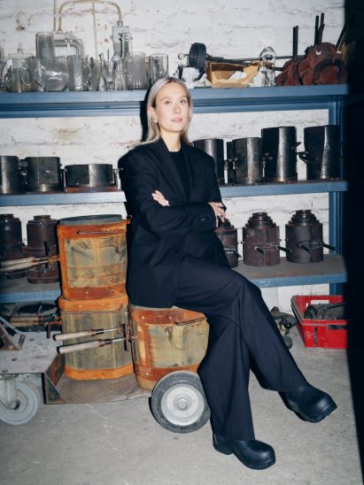 Portrait of designer Janni Vepsäläinen