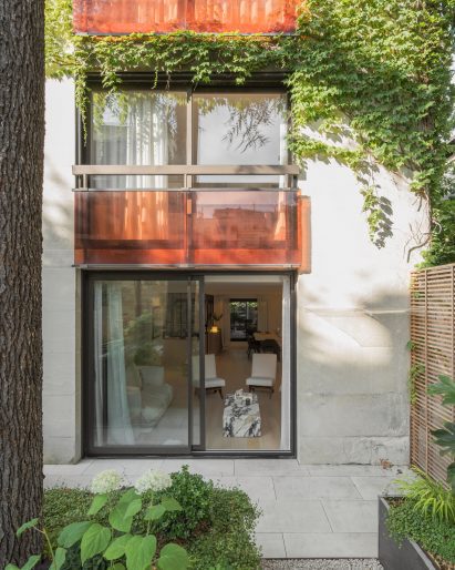 Exterior of Paris apartment by Johanna Amatoury
