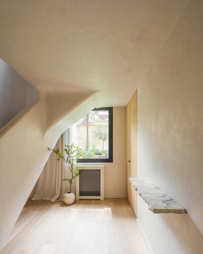 Hallway of Paris apartment