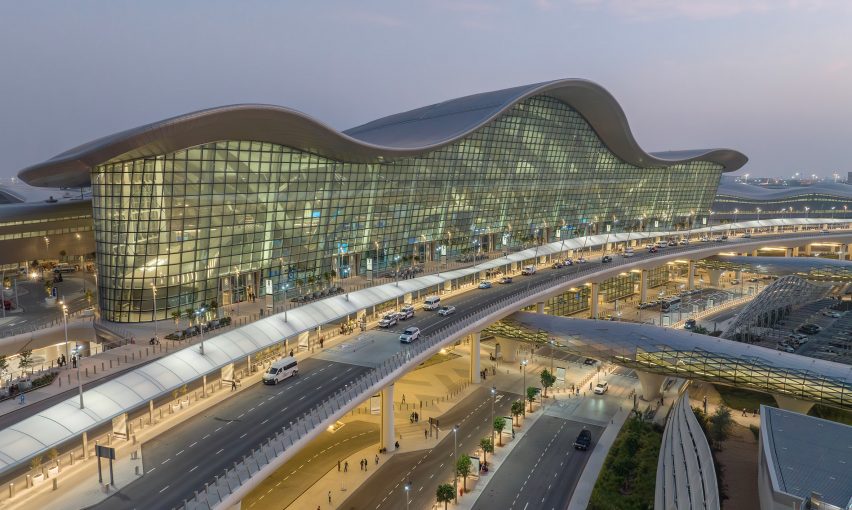 Terminal A at Zayed International Airport by KPF