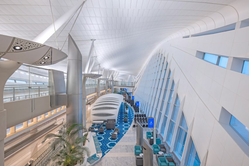 Terminal A at Zayed International Airport by KPF