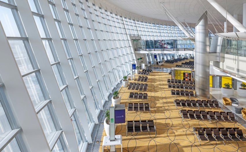 Terminal A at Zayed International Airport by KPF