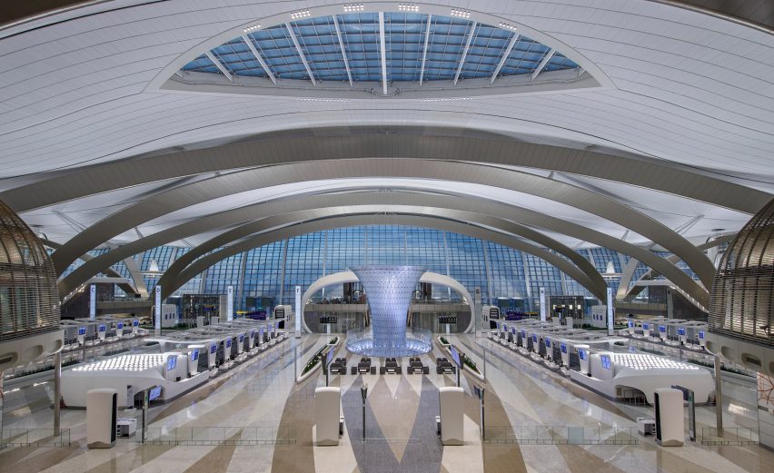 Terminal A at Zayed International Airport by KPF