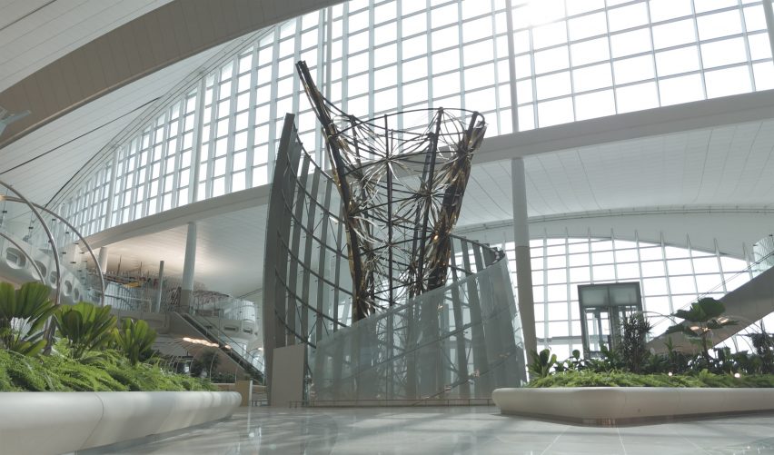 Terminal A at Zayed International Airport by KPF
