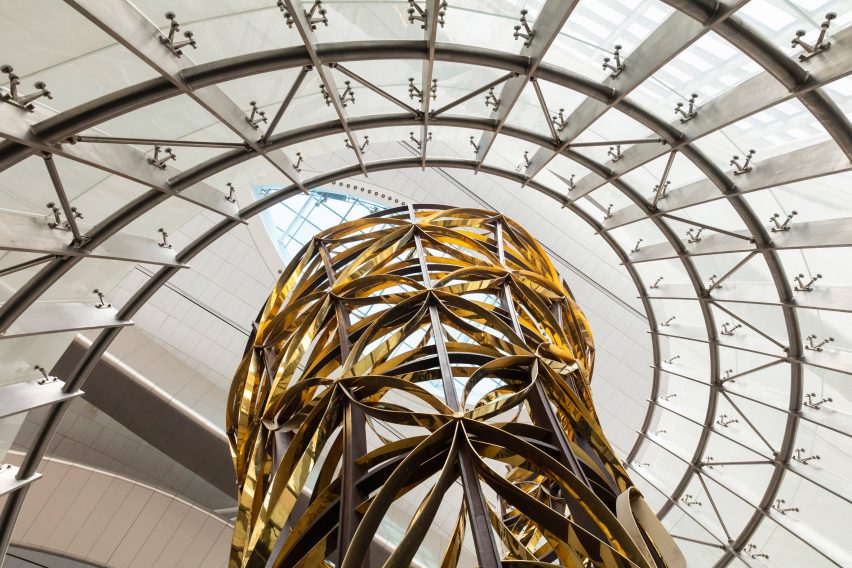Terminal A at Zayed International Airport by KPF