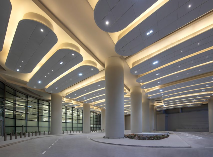 Terminal A at Zayed International Airport by KPF